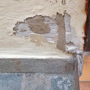 Fassade beschÃ¤digt