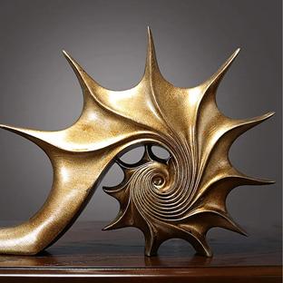 Muschelstatue